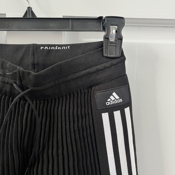Adidas PRIMEKNIT wide leg ribbed pants size S - Picture 2 of 6